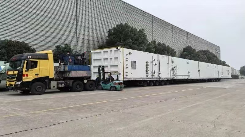 喜迎2025，我司再创佳绩成功出厂两套大型整体空分冷箱